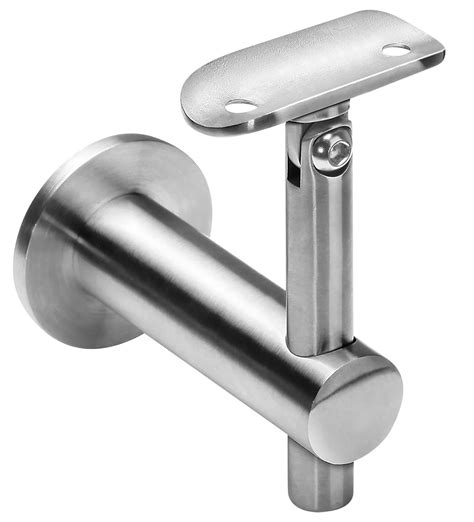 aluminum handrail mounting brackets|steel wall mount handrail brackets.